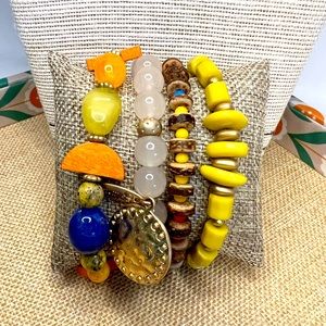 ***RETIRED & Limited Release*** Falling Leaves Bracelet Set